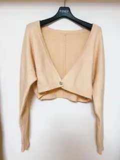 フォクシーカシミア混ボレロ