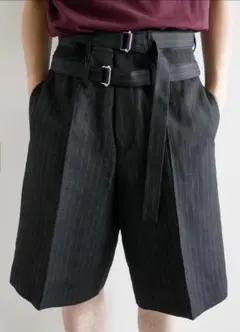 ダブルベルテッドハーフパンツ