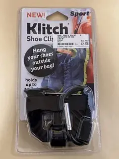 クリッチ　Klitch シューズクリップ　シューズ持ち運び用クリップ　ブラック