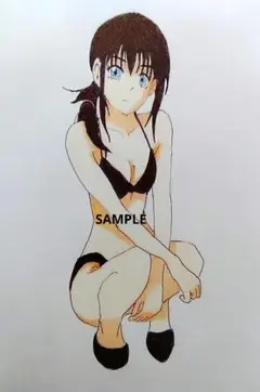 印刷プリント品　イラスト　A4サイズ