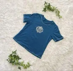★美品★ BISTY　Tシャツ　半袖　M ブルー　青　レディース