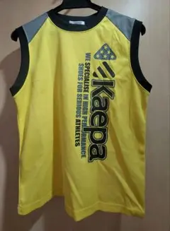 Kaepa イエローメッシュタンクトップ 150