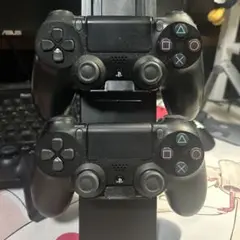 PS4 コントローラー 2個セット ブラック