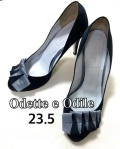 【美品】Odette e Odile オープントゥヒール 23.5