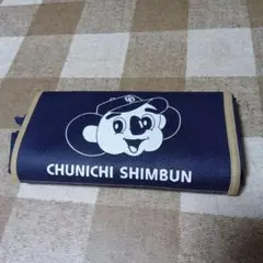 ドアラ　CHUNICHI SHIMBUN トートバッグ ネイビー