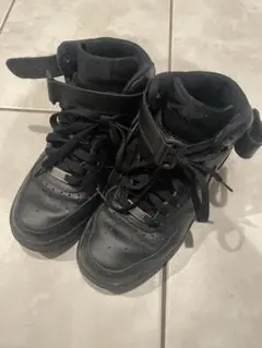 Nike Air ブラック ハイカット スニーカー