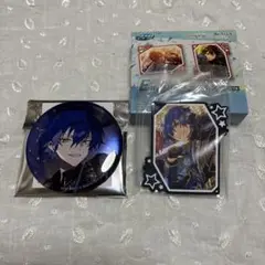 ☆未使用☆ 漣ジュン 缶バッジ+ラッキーくじラバーキーホルダーセット