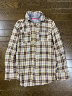 ザ クローゼット The Closet チェック長袖シャツ ブラウス