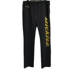Dickies トラックパンツ　ゴールドロゴ　ランニング　ドローコード