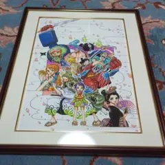ワンピース 高級複製原画 2012ワンピース展 大阪 キービジュアル 都 シティ 近鉄 ワンピース 高級複製原画 2012ワンピース展 大阪