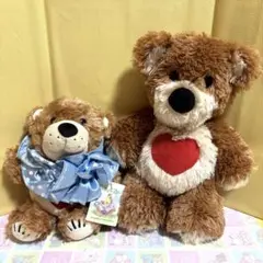 スージーズー　ぬいぐるみ　シュシュ付き　くったり　　2個セット
