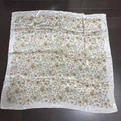 シルク 花柄 ストール