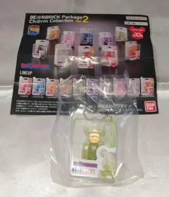 BE@RBRICK パッケージ コレクション ガチャ クリアエメラルドグリーン