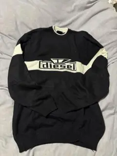 Diesel ロゴ入りニットセーター
