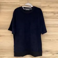 NANO UNIVERSE ネイビー 半袖Tシャツ