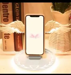 スマホ　ワイヤレス充電　スタンド　エンジェル　天使　iPhone Android
