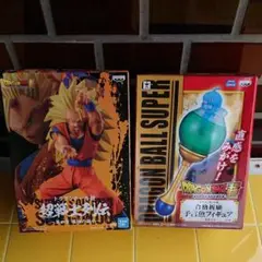 未開封:ドラゴンボール超「ビルス&予言魚フィギア」 未開封 ドラゴンボール超 合格祈願 予言魚フィギュア ビルス