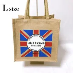 HUFFKINS Lサイズ 30㎝ エコバッグ トートバッグ ハフキンス
