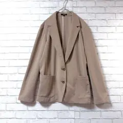 【DHC/ディーエイチシー】テーラードジャケット 11号 シングル シンプル