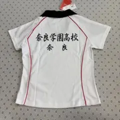 ☆新品　Kumpoo　奈良学園高校　バトミントン　吸汗速乾　半袖　ポロシャツ　M