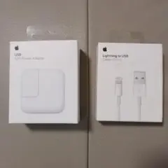 Apple 純正アダプター（ A1401）、純正ケーブル