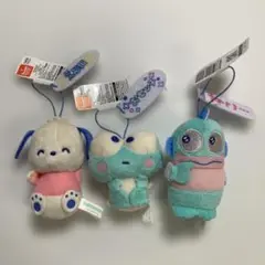 はぴだんぶい　ニューレトロマスコット　3種