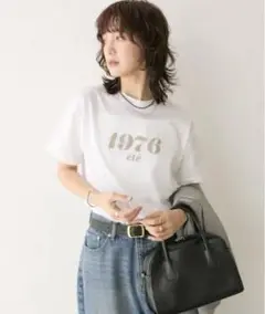 美品☆ pRIVE DROITE Year Number Tee ホワイト