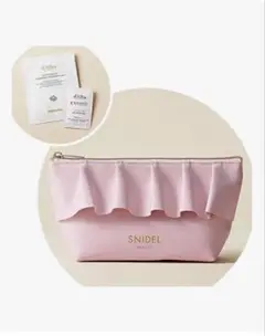 Sweet 7月号増刊付録 ピンクフリルポーチ＆コスメ2点セット