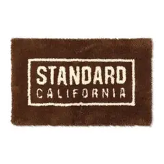 スタンダードカリフォルニア　ラグマット　ブラウン