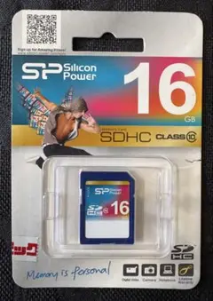 【新品】 シリコンパワー Class10 SDHCカード 16GB