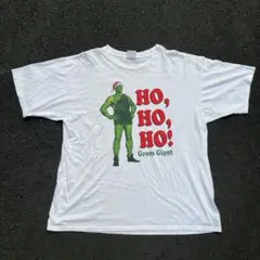 90s GIlDAN グリーンジャイアント　企業tシャツ 白