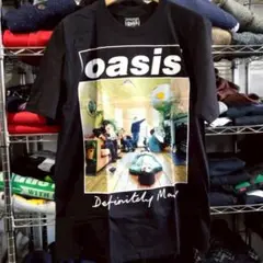 オアシス oasis 両面プリント バンドＴシャツ L