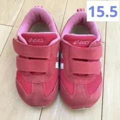 asics アシックス 15.5 ピンク アイダホ スクスク