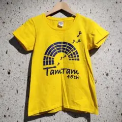 Tam Tam 45周年記念プリントTシャツ　タムタム　イエロー