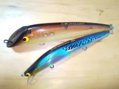 タックルハウスK-TEN ブルーオーシャンHG リップレスミノー希少 2セット