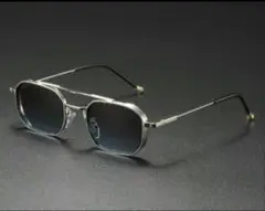 新品未使用品■ヴィンテージタイプ/メタル/ダブルブリッジ/サングラス