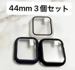 Apple アップルウォッチ　カバー　画面フィルム　44mm フルカバー