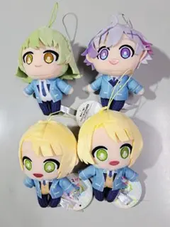 きみとぴあ！マスコット ぬいぐるみ 4点セット