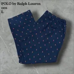 00sラルフローレンパジャマパンツPolobyRalphLaurenワイドパンツ