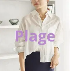 タグ付き【Plage】RAMIE LYOCELL WIDE シャツ 追加》RAMIE LYOCELL WIDE シャツ(505922702) | プラージュ