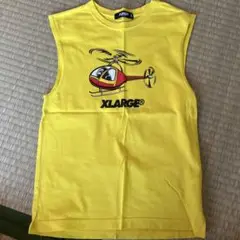 XLARGE キッズ タンクトップ 140 イエロー