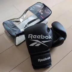 Reebok リーボック　ボクシンググローブ ブラック　12oz/Ｍ
