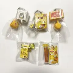 リプトン ミニチュアチャーム＆グミ ミニチュアチャームコレクション ガチャ 5個