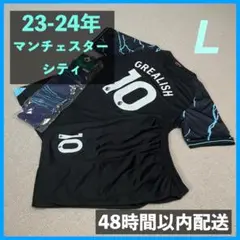 マンチェスターシティ ユニフォーム上下ソックス グリーリッシュ サイズL