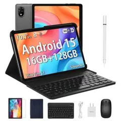 Android15 タブレット セット10インチ16GB+128GB