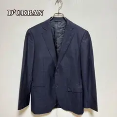 ●D'URBAN イタリア製生地使用　テーラードジャケット（94A6）紺