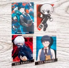 東京喰種☆トーキョーグール seria セリア クリアカード 4点 金木研★