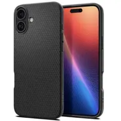 Spigen iPhone 16 Plus ケース（マット・ブラック）