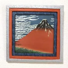 手作り額縁の 浮世絵折紙 20cm x 20cm