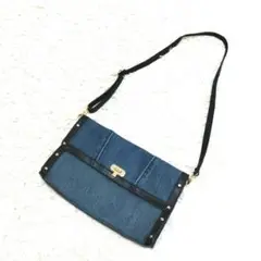 美品✨DIESEL ディーゼル デニムショルダーバッグ